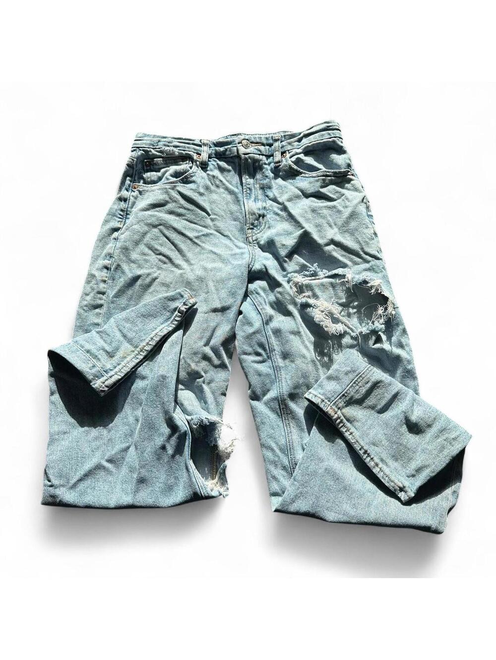 American Eagle Curvy 90s Straight Jeans Size 6